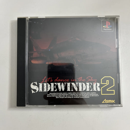 Sidewinder 2 1999 PS1 Sony PlayStation NTSC-J JAPAN Flight Combat Game