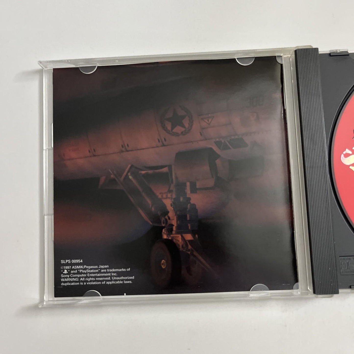 Sidewinder 2 1999 PS1 Sony PlayStation NTSC-J JAPAN Flight Combat Game