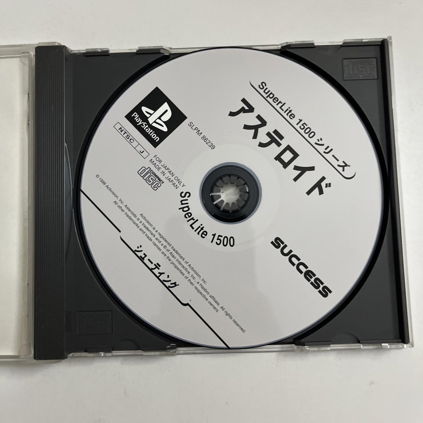 Asteroids 1999 PS1 Sony PlayStation NTSC-J JAPAN Game