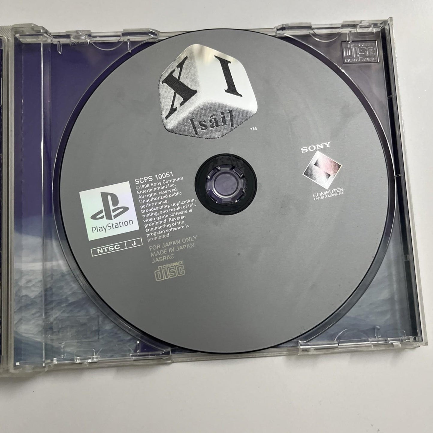 XI Sai Devil Dice 1998 PS1 Sony PlayStation NTSC-J JAPAN Puzzle Complete