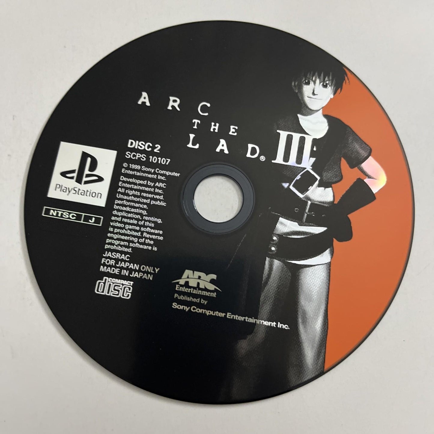 Arc The Lad 3 1999 PS1 Sony PlayStation NTSC-J JAPAN RPG Game
