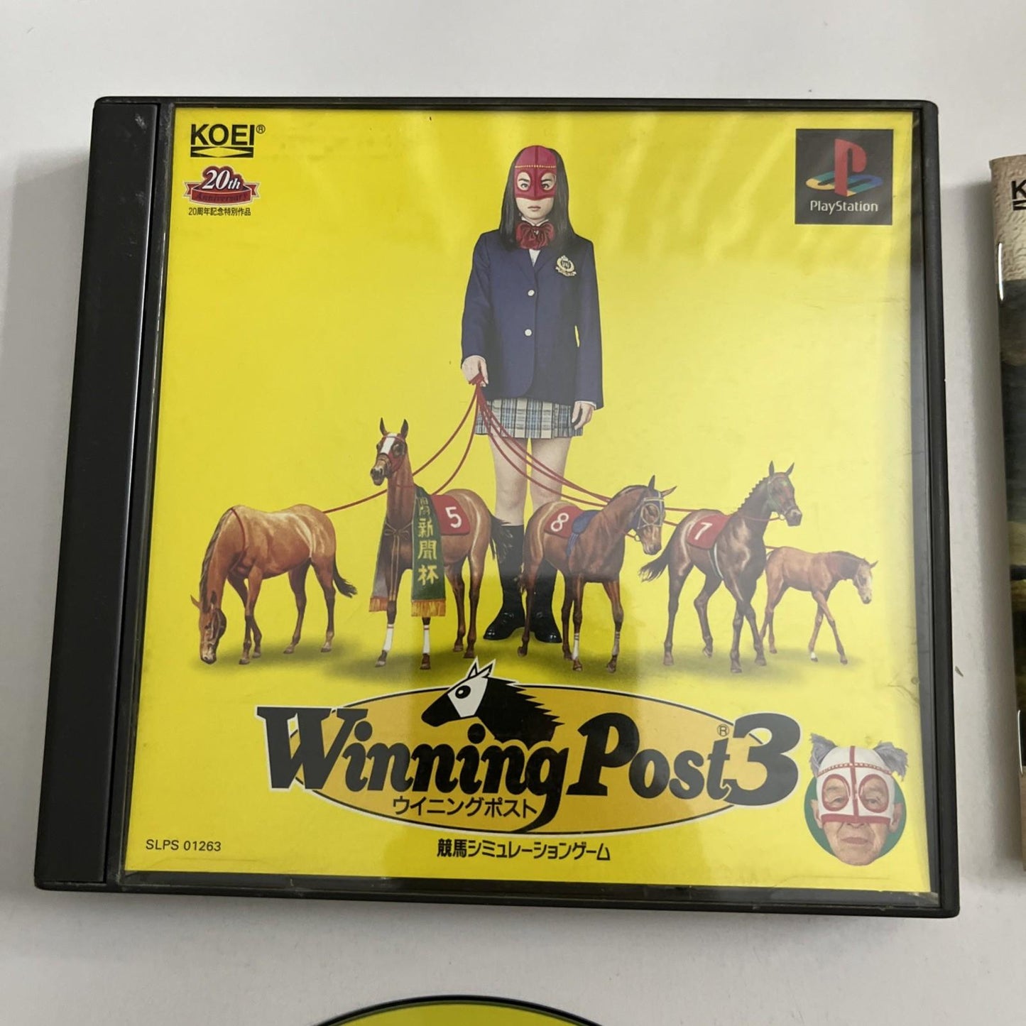 Winning Post 3 1998 PS1 Sony PlayStation NTSC-J JAPAN Game