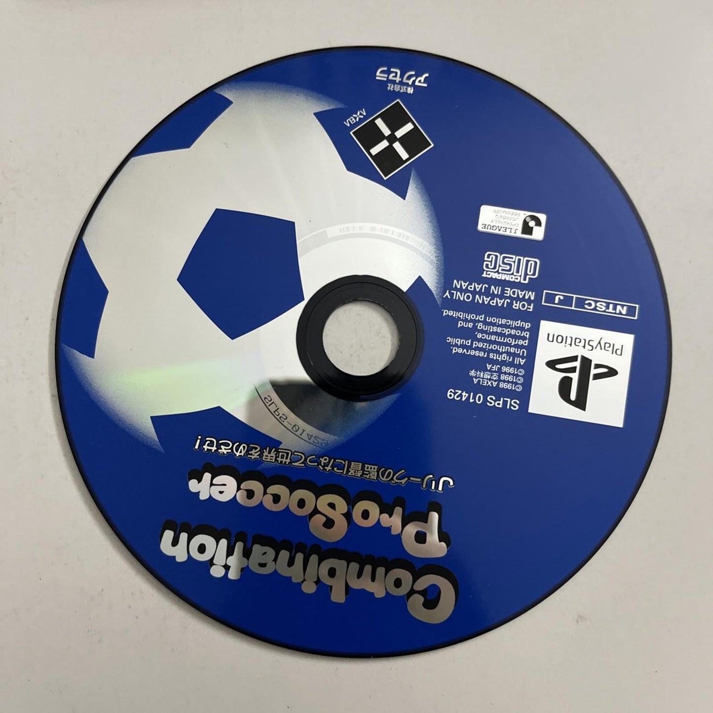 Combination Pro Soccer 1998 PS1 Sony PlayStation NTSC-J JAPAN Game