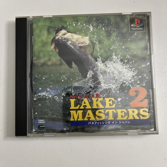 Lake Masters 2 Fishing 1998 PS1 Sony PlayStation NTSC-J JAPAN Game