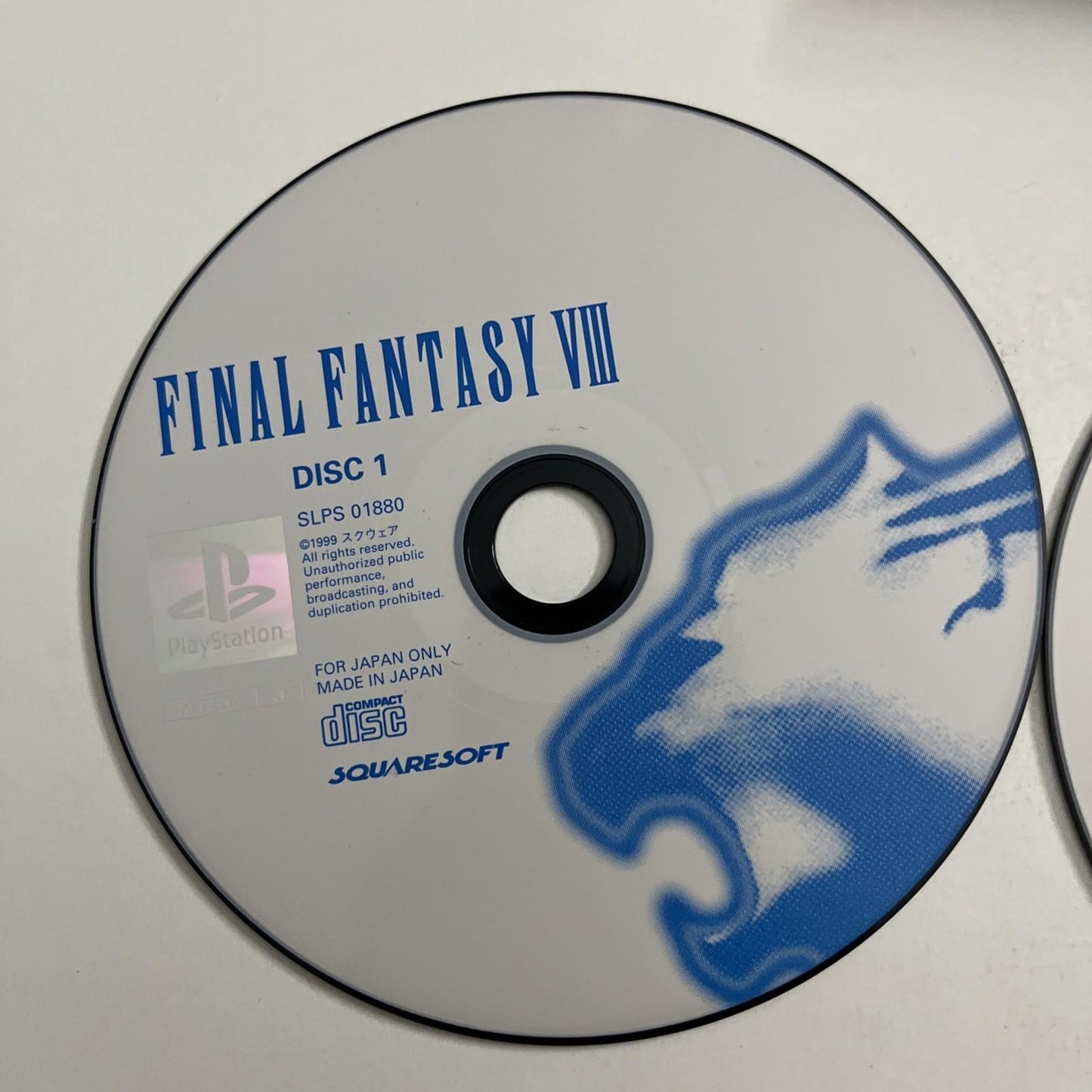 Final Fantasy VIII  PS1 Squaresoft PlayStation NTSC-J JAPAN Game Complete