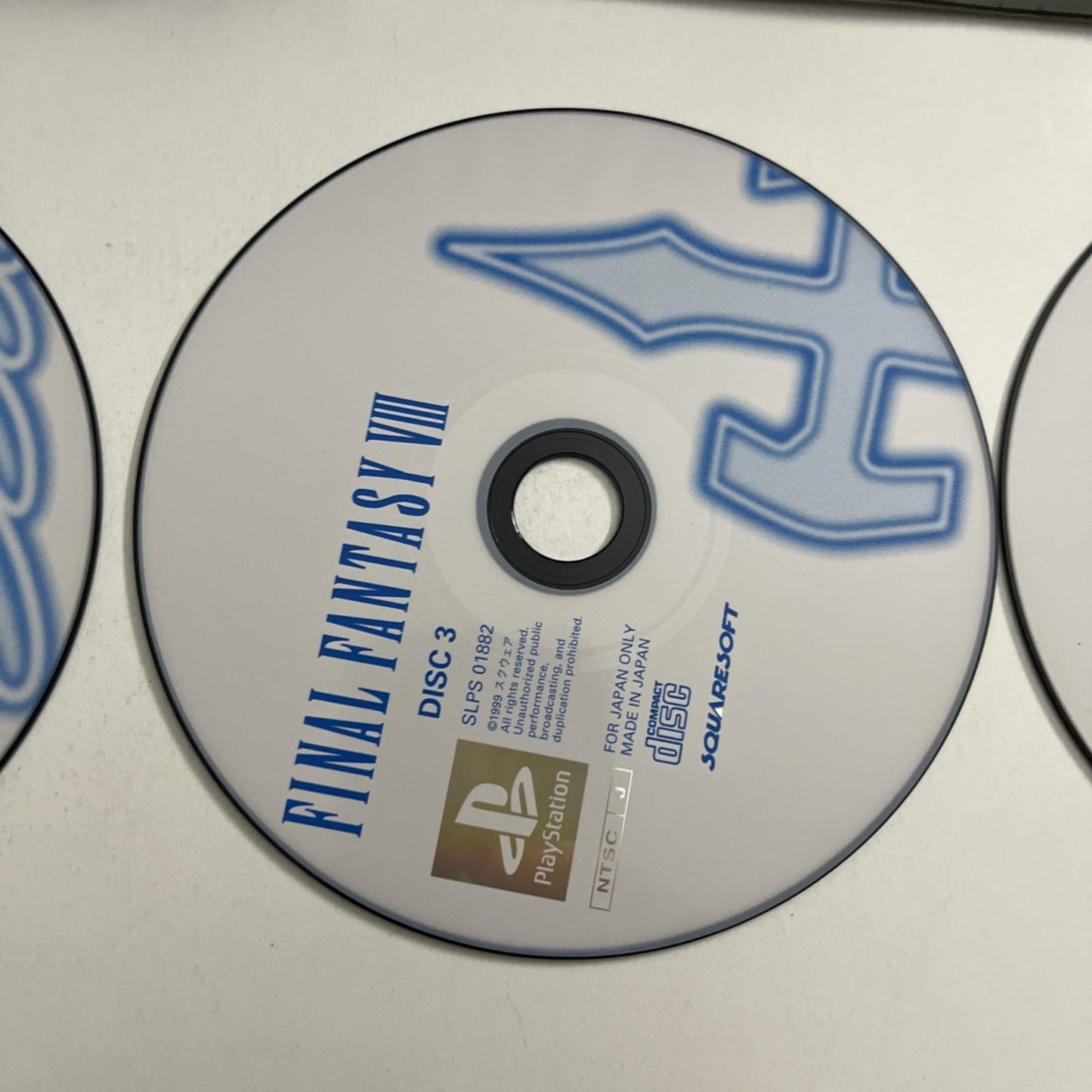 Final Fantasy VIII  PS1 Squaresoft PlayStation NTSC-J JAPAN Game Complete