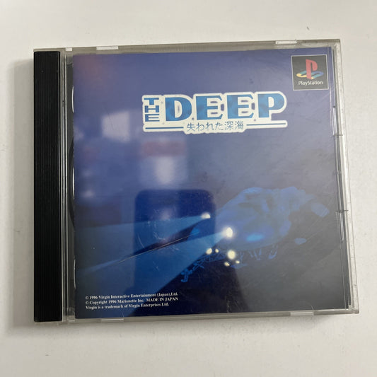 The Deep 1996 PS1 Sony PlayStation NTSC-J JAPAN Adventure Game