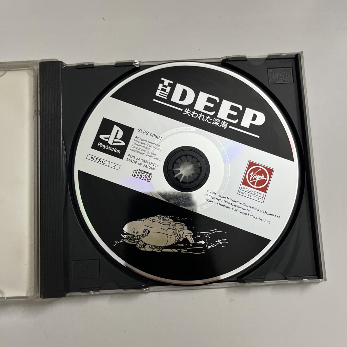 The Deep 1996 PS1 Sony PlayStation NTSC-J JAPAN Adventure Game