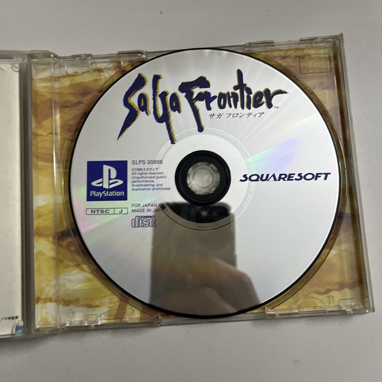 Saga Frontier 1997 PS1 NTSC-J Japan Squaresoft RPG Game