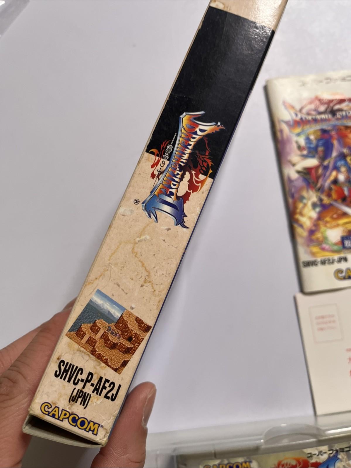 Breath Of Fire 2 1994 Nintendo Super Famicom SNES NTSC-J JAPAN Game Complete