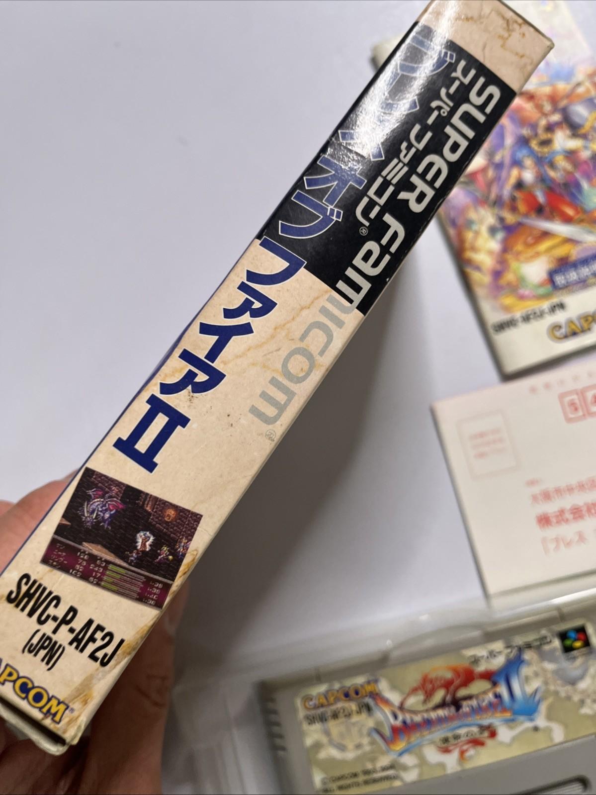 Breath Of Fire 2 1994 Nintendo Super Famicom SNES NTSC-J JAPAN Game Complete