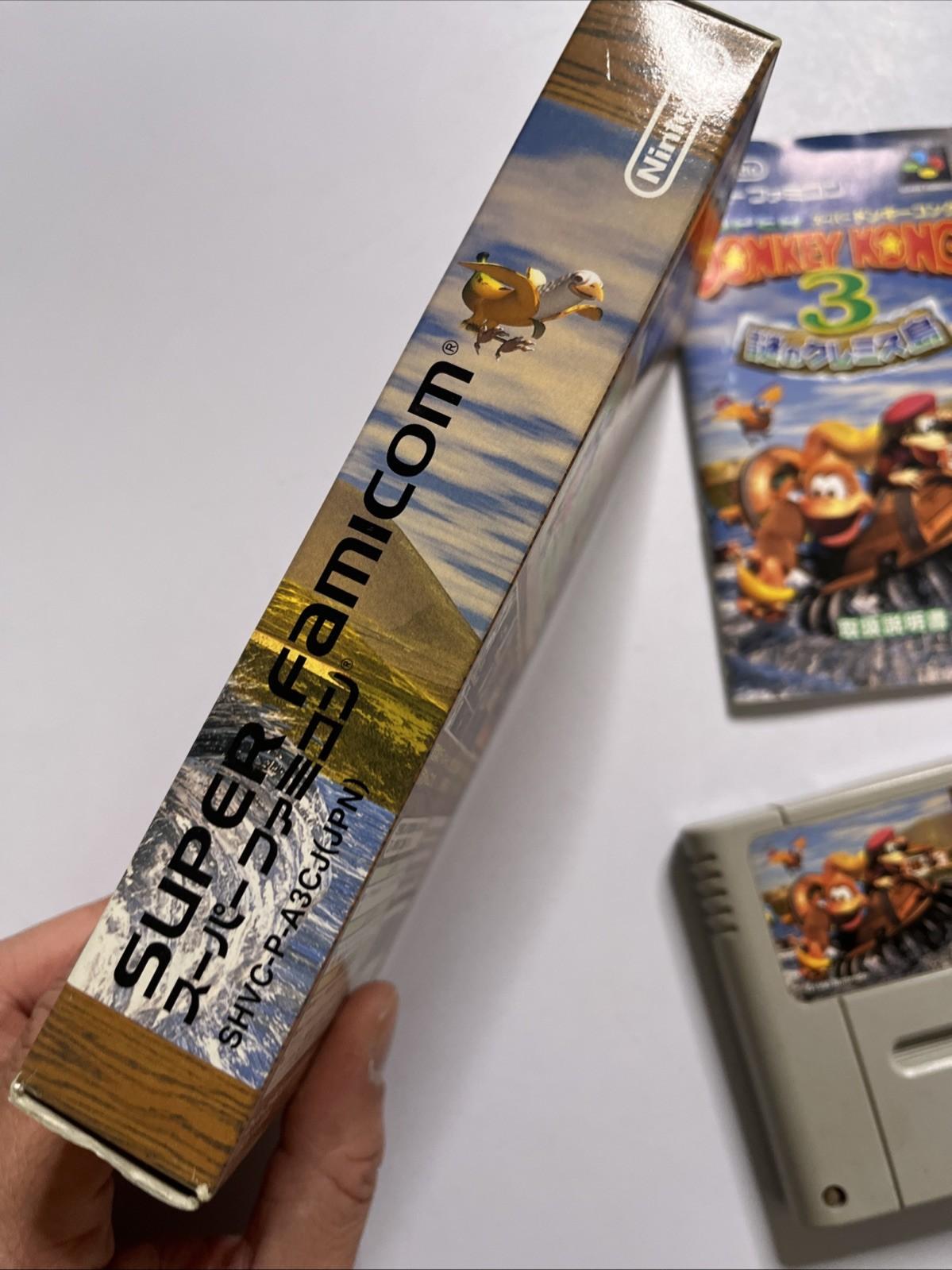 Super Donkey Kong 3 1996 Nintendo Super Famicom SNES NTSC-J JAPAN Complete