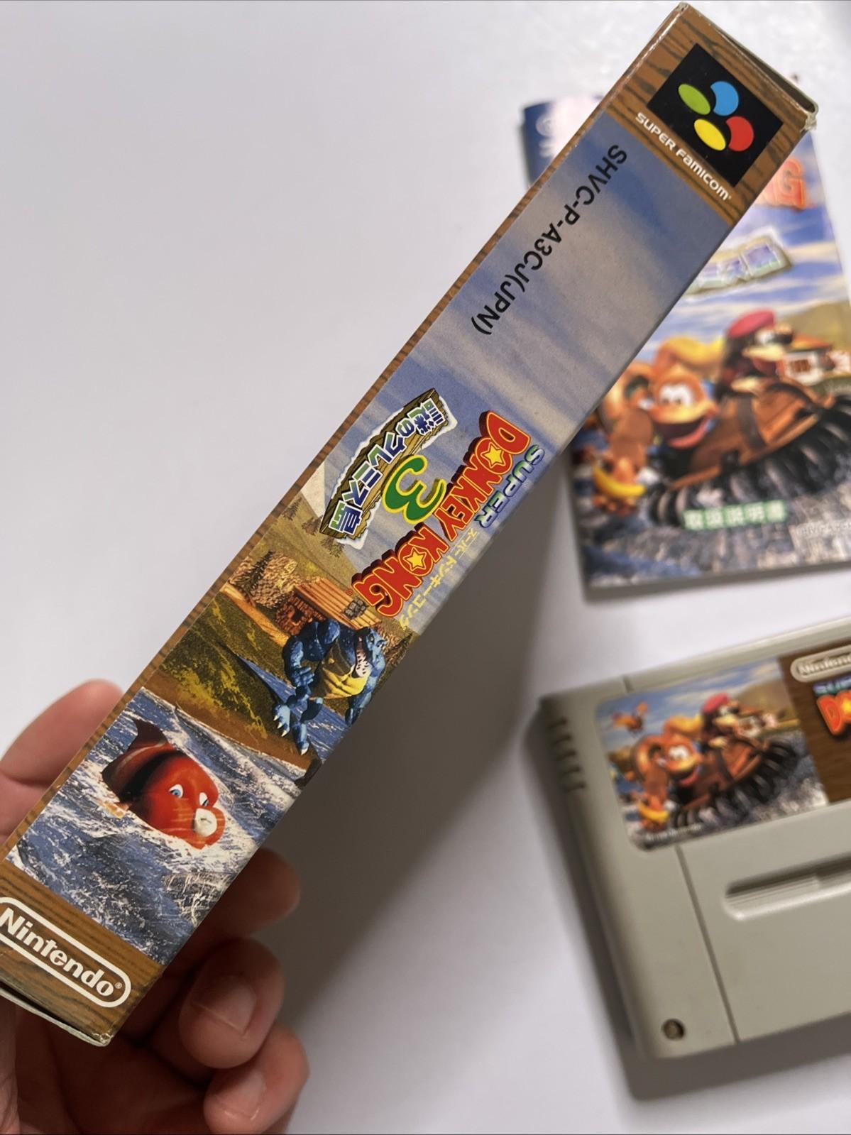 Super Donkey Kong 3 1996 Nintendo Super Famicom SNES NTSC-J JAPAN Complete