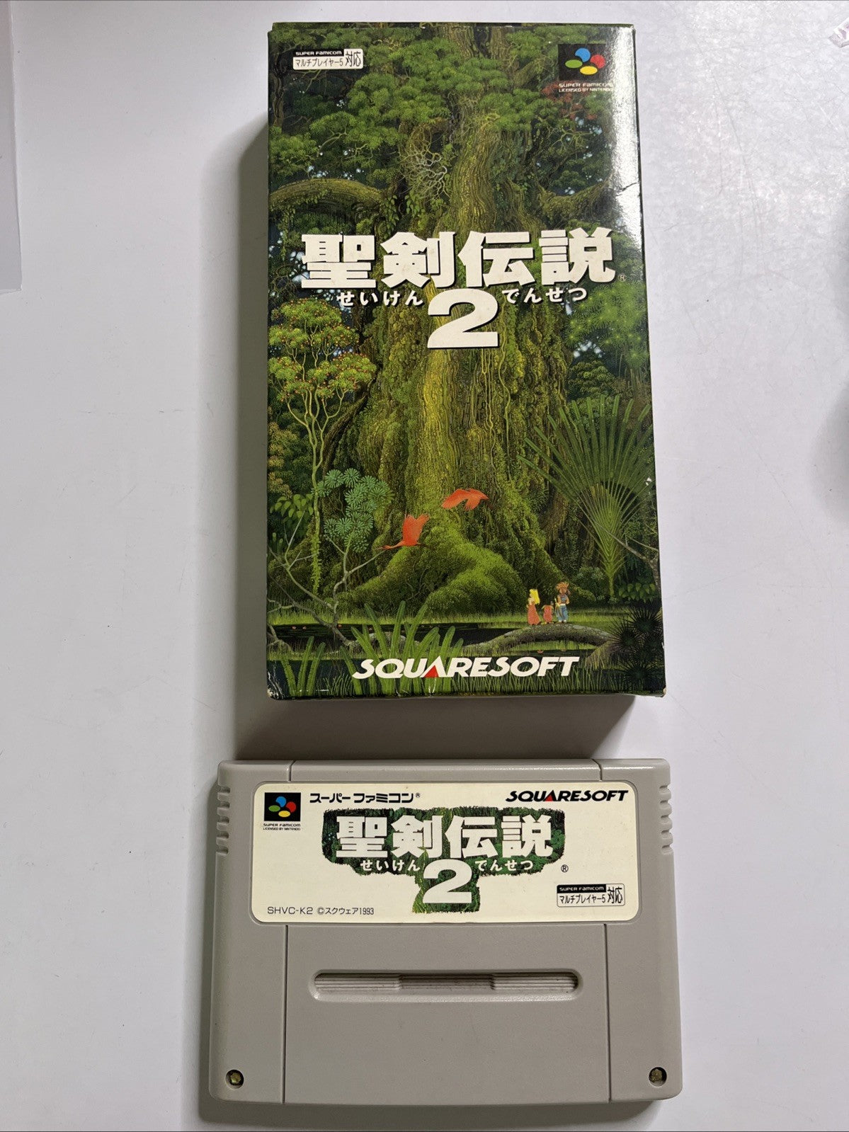 Seiken Densetsu 2 (Secret of Mana) 1993 Nintendo Super Famicom SNES NTSC-J Game