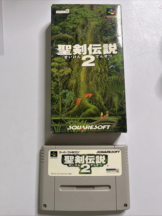 Seiken Densetsu 2 (Secret of Mana) 1993 Nintendo Super Famicom SNES NTSC-J Game