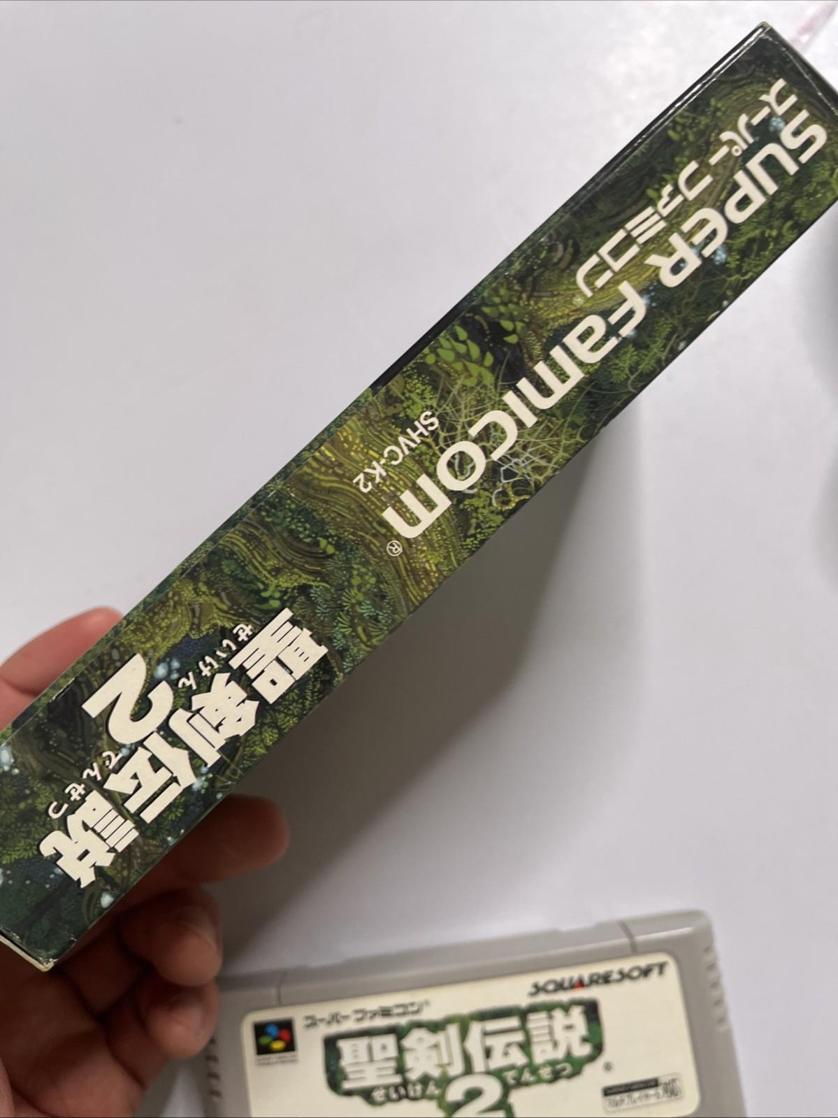 Seiken Densetsu 2 (Secret of Mana) 1993 Nintendo Super Famicom SNES NTSC-J Game