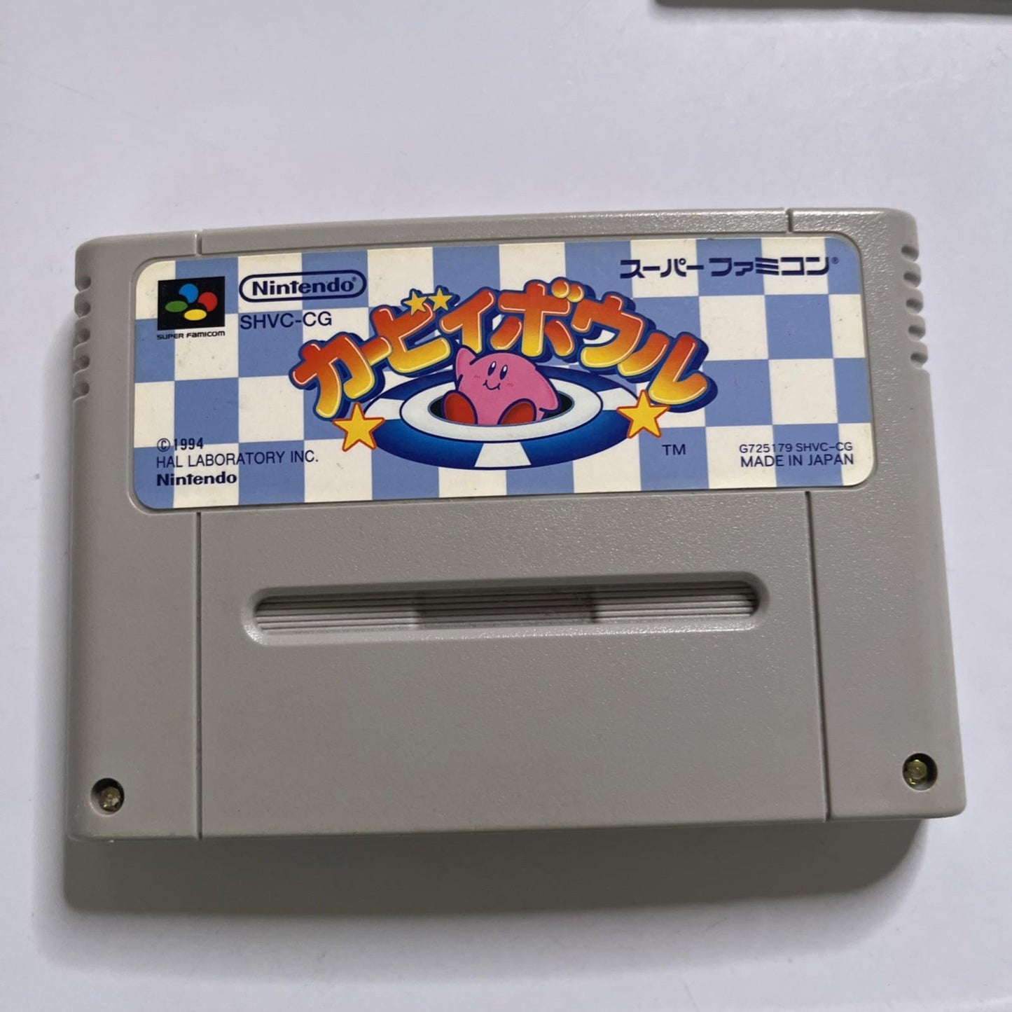 Kirby Bowl 1994 Nintendo Super Famicom SNES NTSC-J JAPAN Game Complete