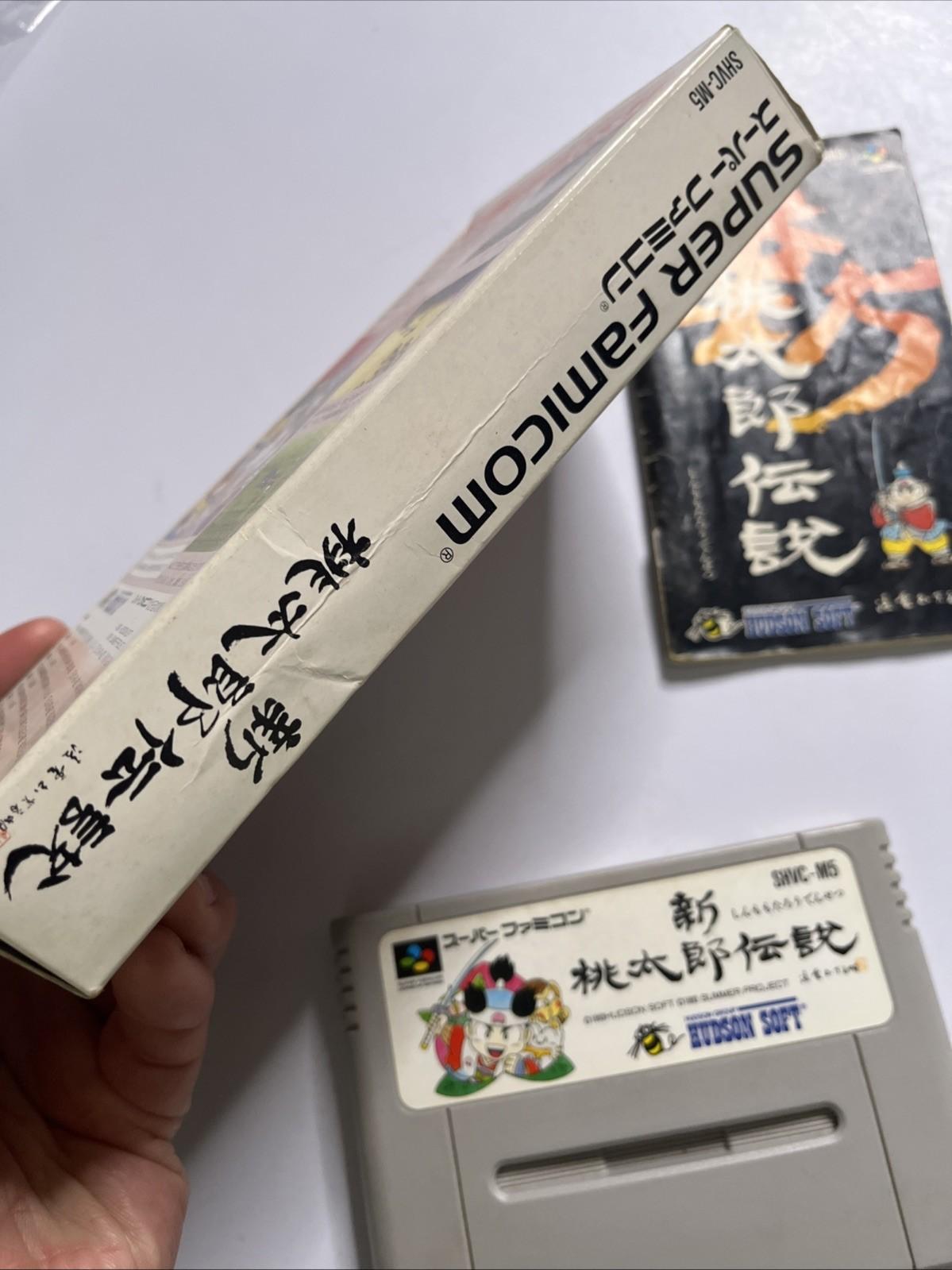 Shin Momotaro Densetsu 1993 Nintendo Super Famicom SNES NTSC-J JAPAN Complete