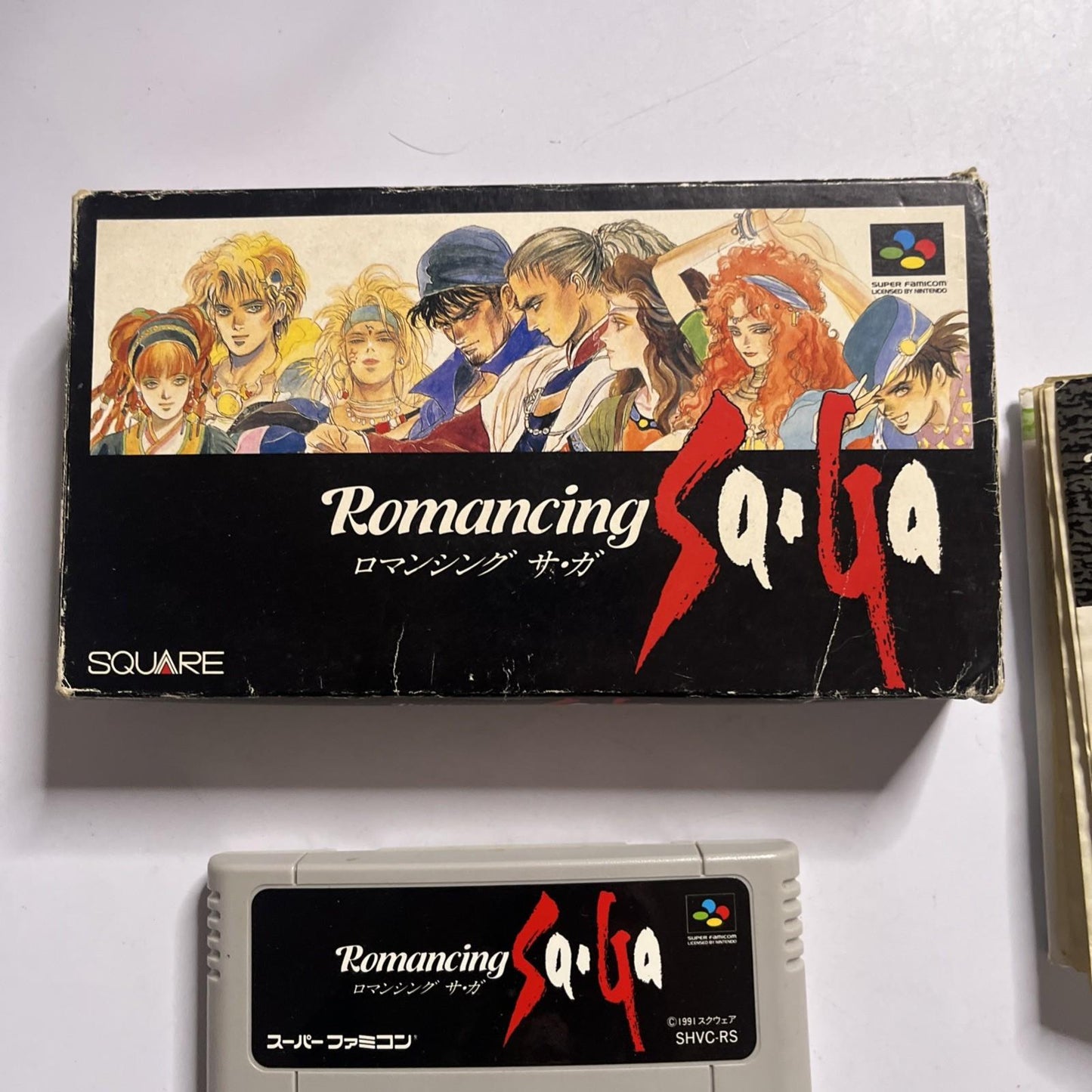 Romancing Saga 1992 Nintendo Super Famicom SNES NTSC-J JAPAN Game