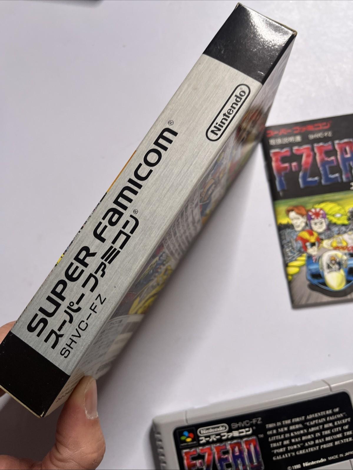 F-Zero 1990 Nintendo Super Famicom SNES NTSC-J JAPAN Game Complete