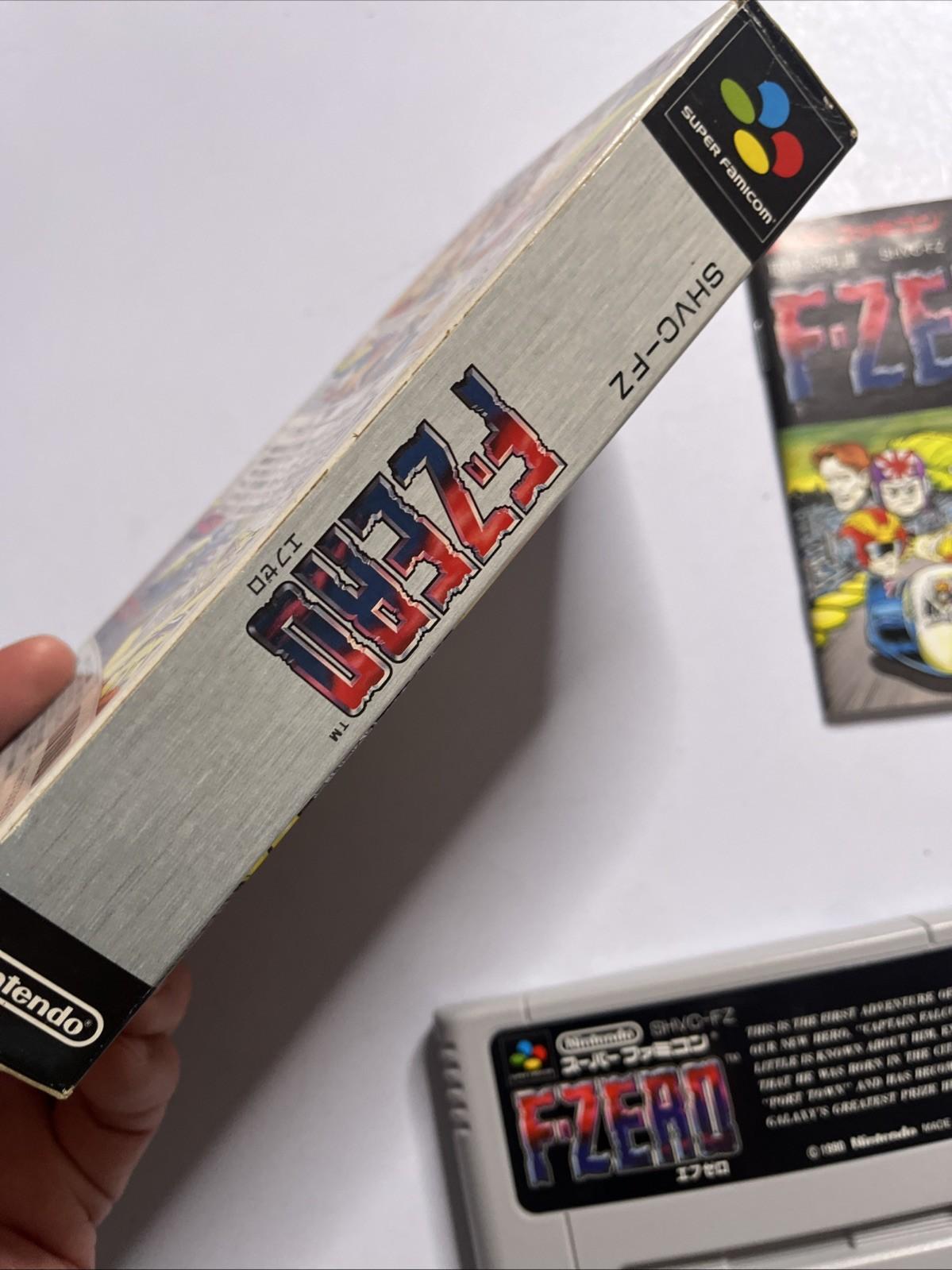 F-Zero 1990 Nintendo Super Famicom SNES NTSC-J JAPAN Game Complete