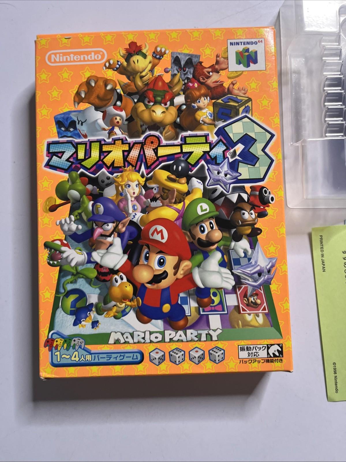 Mario Party 3 Nintendo 64 NTSC-J Japan N64 2000 Game