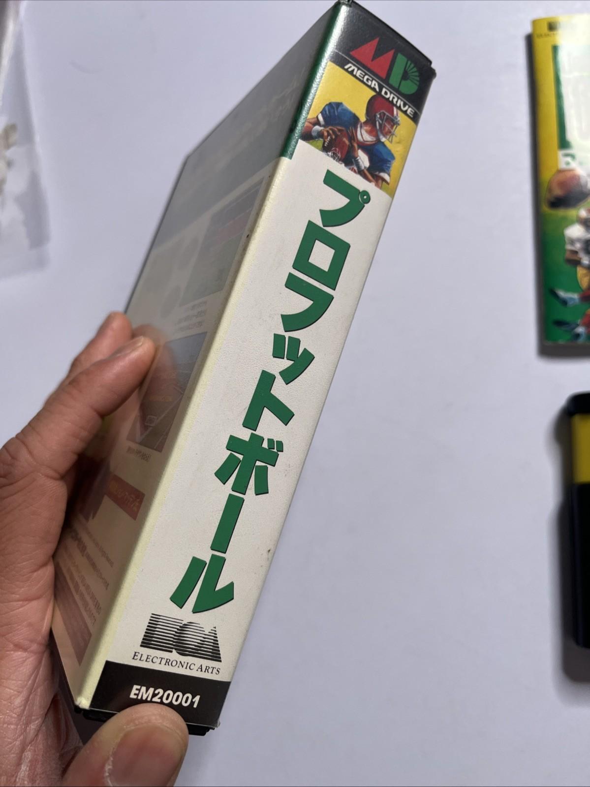 John Madden Football 1992 SEGA Mega Drive MD NTSC-J JAPAN Game Complete