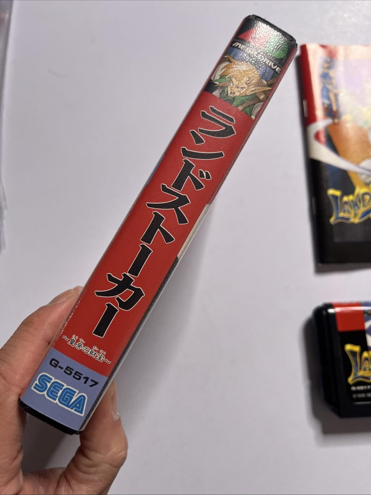 Land Stalker 1992 SEGA Mega Drive MD NTSC-J JAPAN Game Complete