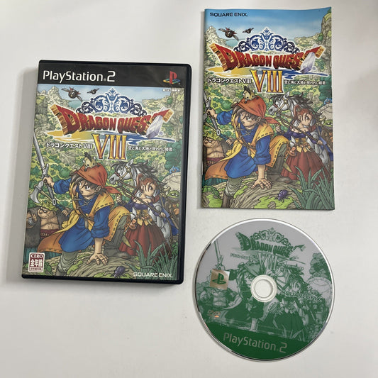 Dragon Quest VIII 2004 PS2 Sony PlayStation NTSC-J JAPAN Game Complete