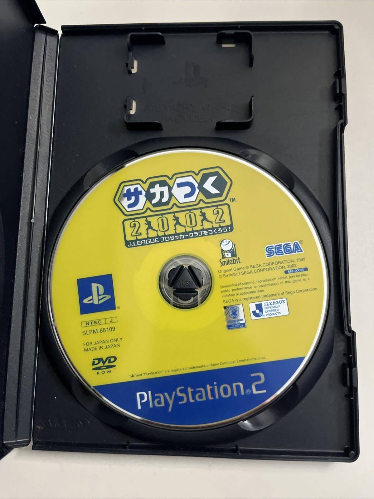 J League Let's Make a Pro Soccer Club! 2002 PS2 PlayStation NTSC-J JAPAN Game