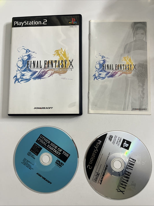Final Fantasy X 2001 PS2 Square PlayStation NTSC-J JAPAN Game Complete
