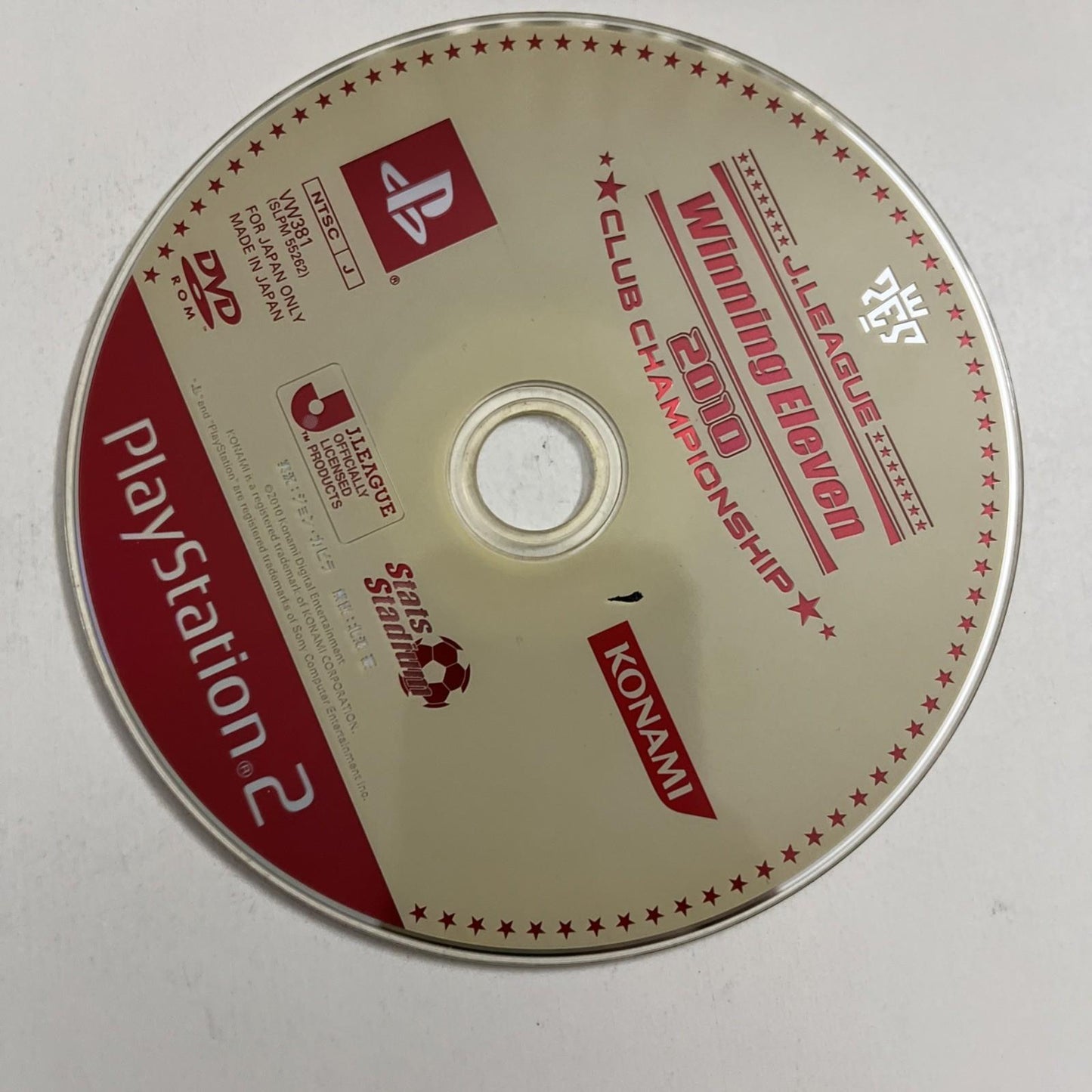 J League Winning Eleven 2010 Club Championship PS2 PlayStation NTSC-J JAPAN