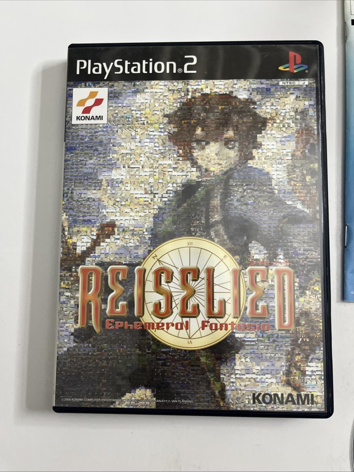 Reiselied Ephemeral Fantasia PS2 Konami PlayStation NTSC-J JAPAN Game Complete