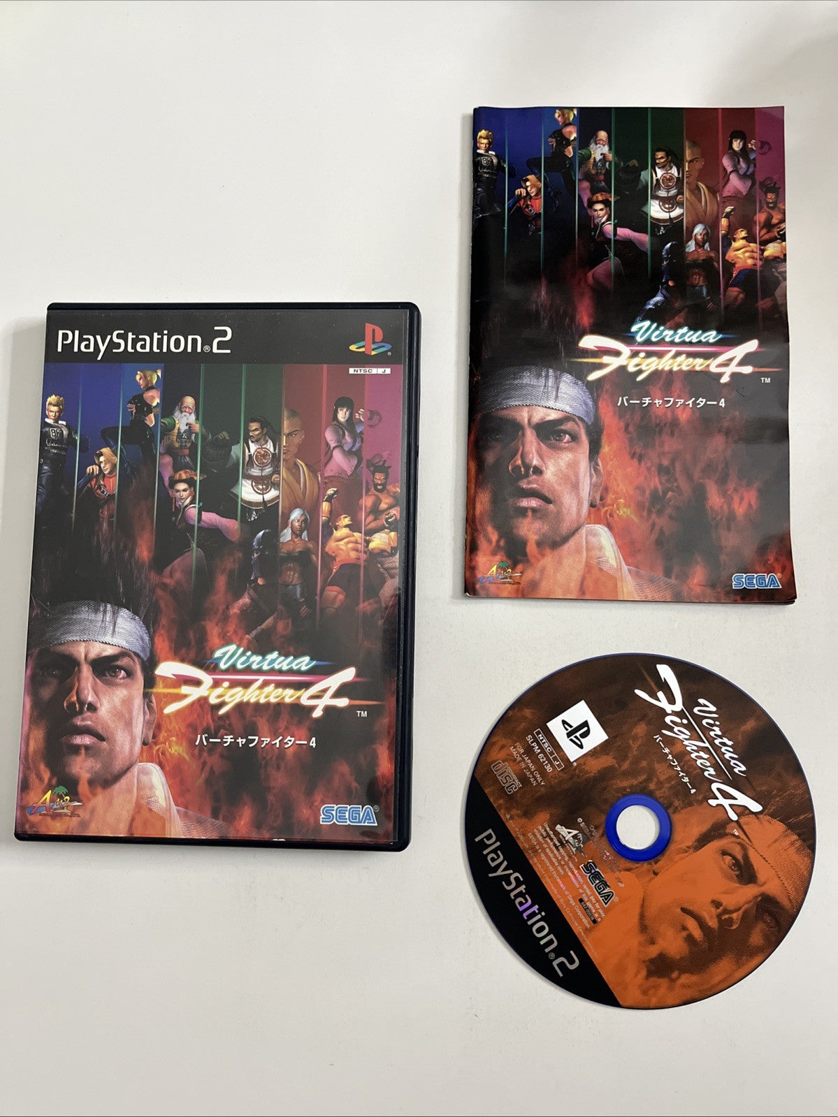 Virtua Fighter 4 2002 PS2 Sony PlayStation NTSC-J JAPAN Game Complete