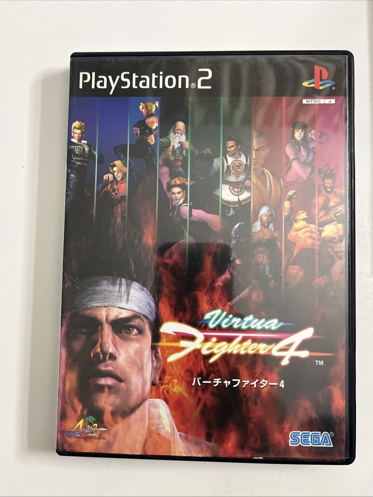 Virtua Fighter 4 2002 PS2 Sony PlayStation NTSC-J JAPAN Game Complete