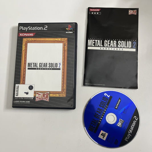 Metal Gear Solid 2 Substance 2002 PS2 Konami PlayStation NTSC-J JAPAN Game