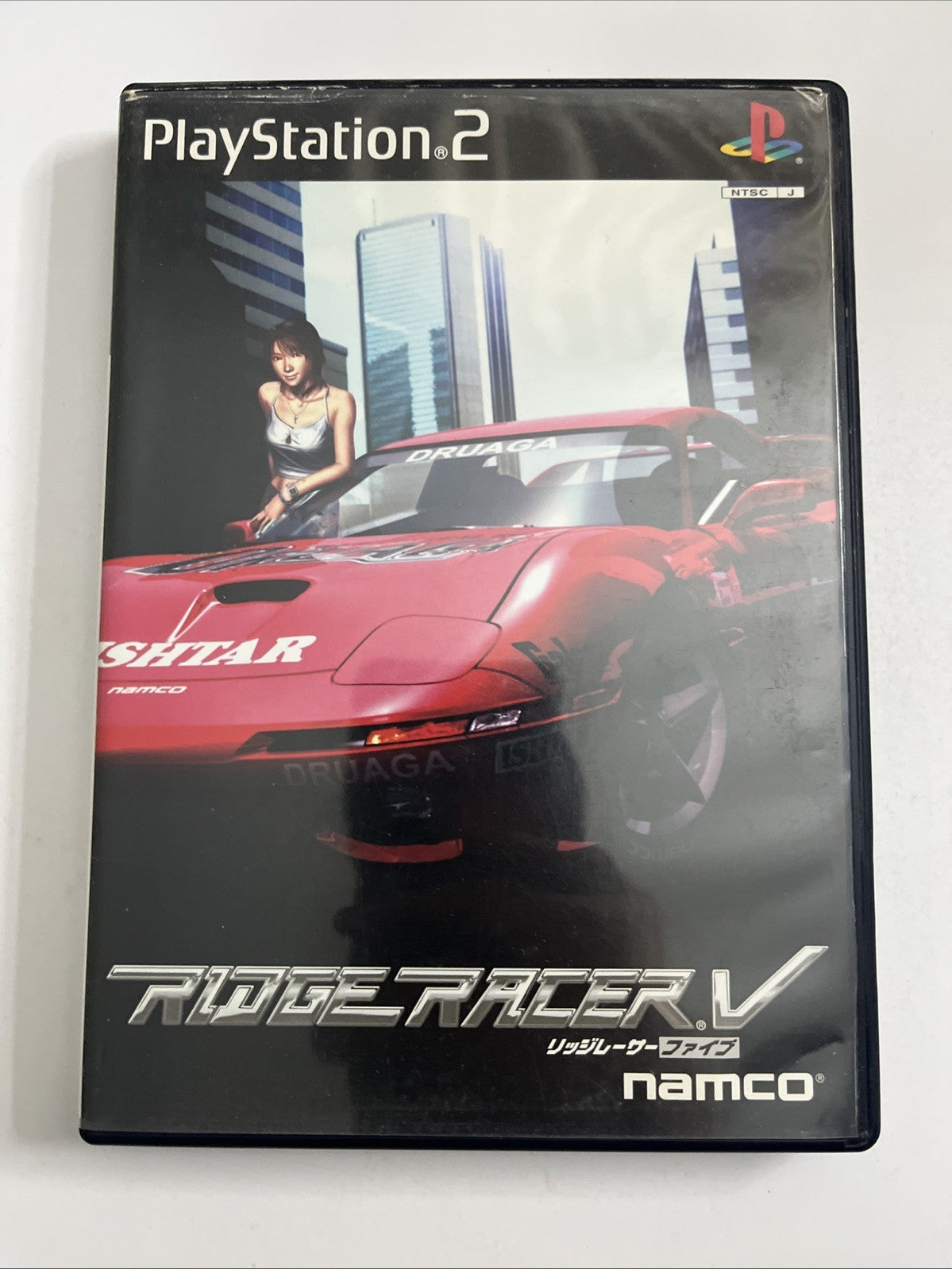 Ridge Racer Ps2 Controller Ridge Racer V 5 1999 PS2 Namco PlayStation NTSC-J JAPAN Racing Game ...