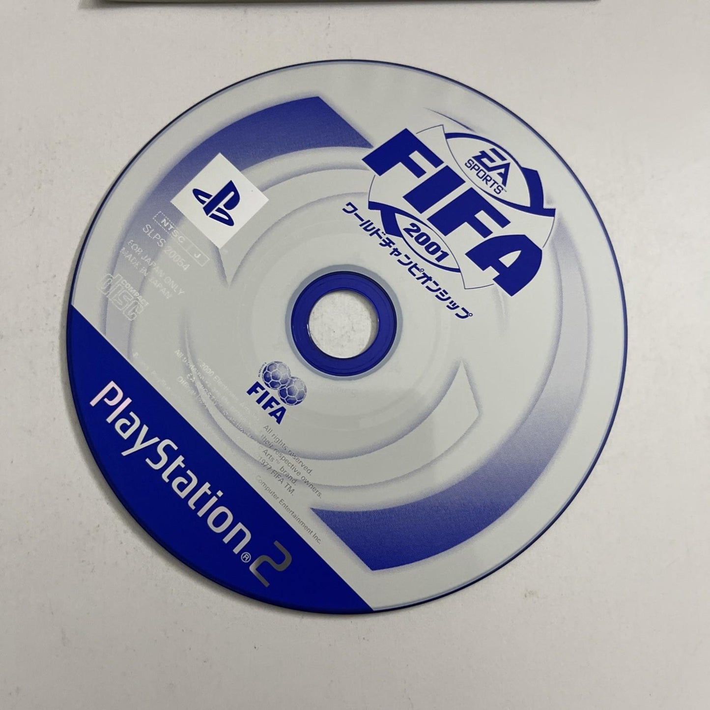 FIFA 2001 PS2 Sony PlayStation NTSC-J JAPAN Game Complete