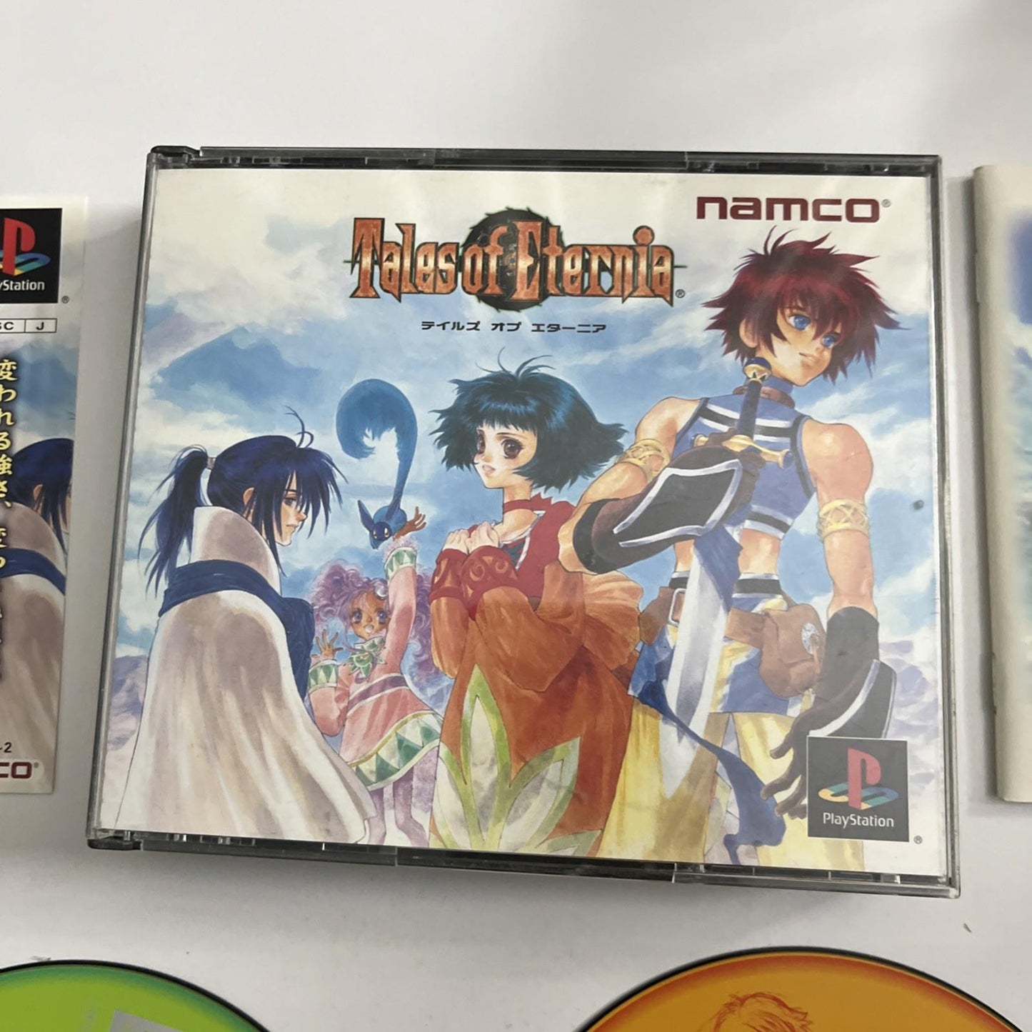 Tales Of Eternia 2000 PS1 NAMCO PlayStation NTSC-J JAPAN RPG Game Complete