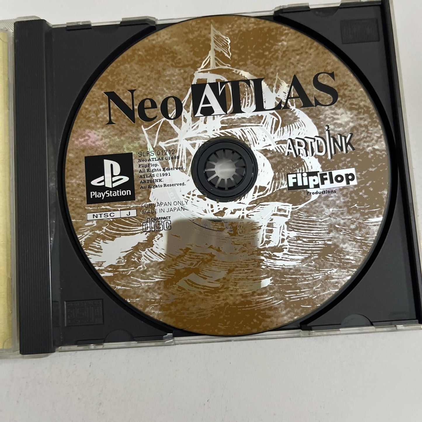 Neo Atlas 1998 PS1 Sony PlayStation NTSC-J JAPAN Game
