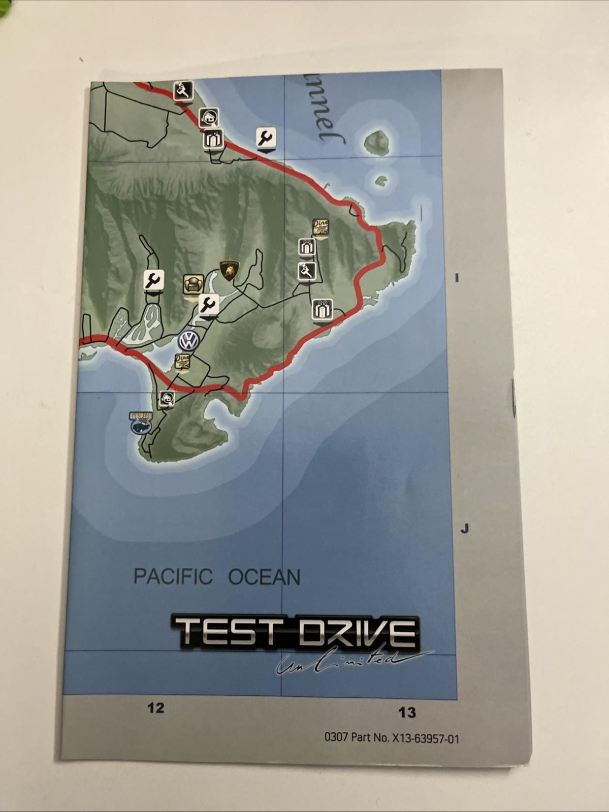 Test Drive Unlimited 2007 Microsoft XBOX 360 NTSC-J JAPAN Game Complete