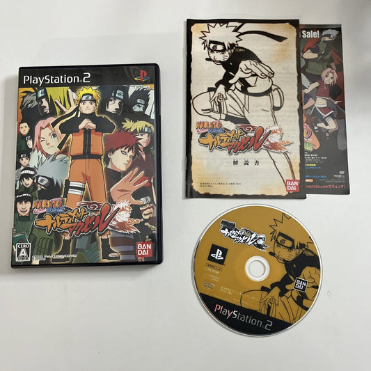 Naturo Shippuden Ultimate Accel 2007 PS2 Sony PlayStation NTSC-J JAPAN Complete