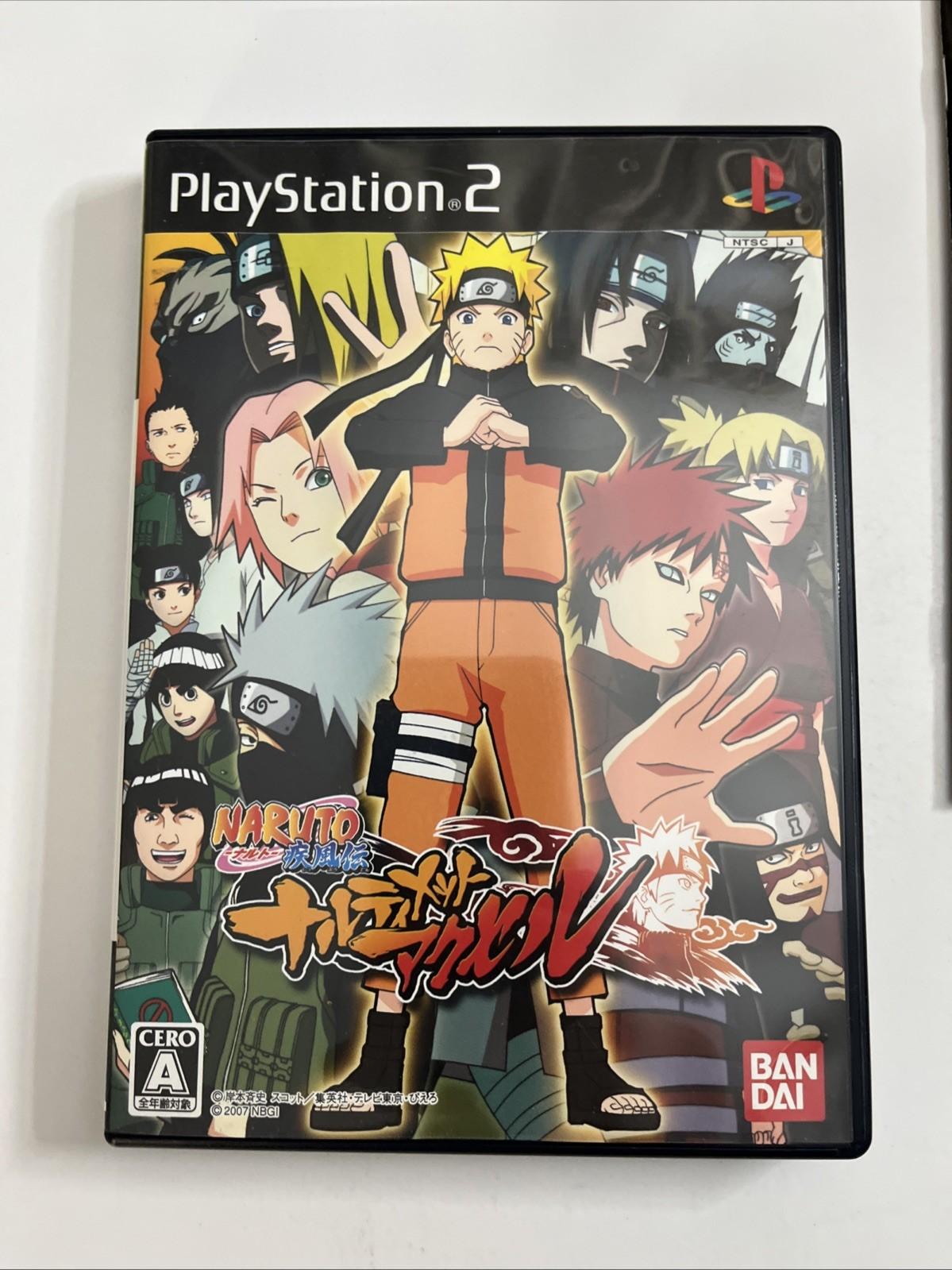 Naturo Shippuden Ultimate Accel 2007 PS2 Sony PlayStation NTSC-J JAPAN Complete