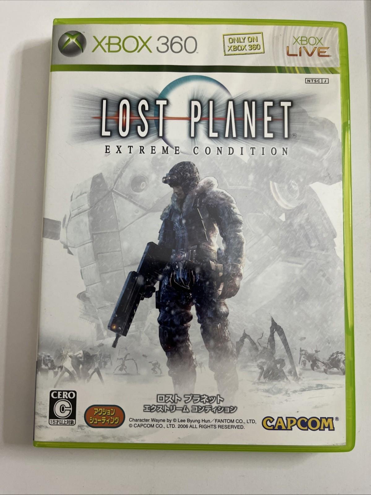 Lost Planet: Extreme Condition 2006 Microsoft XBOX 360 NTSC-J JAPAN Complete