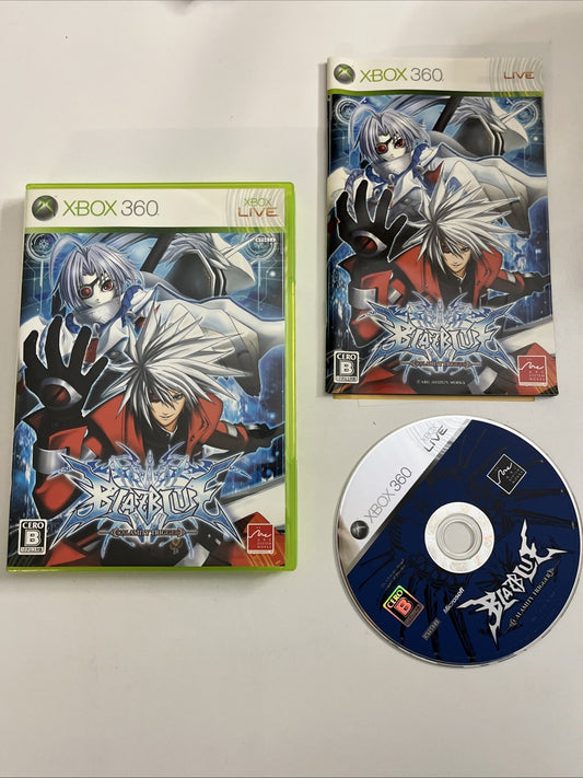 BlazBlue Calamity Trigger 2009 Microsoft XBOX 360 NTSC-J JAPAN Fighting Complete