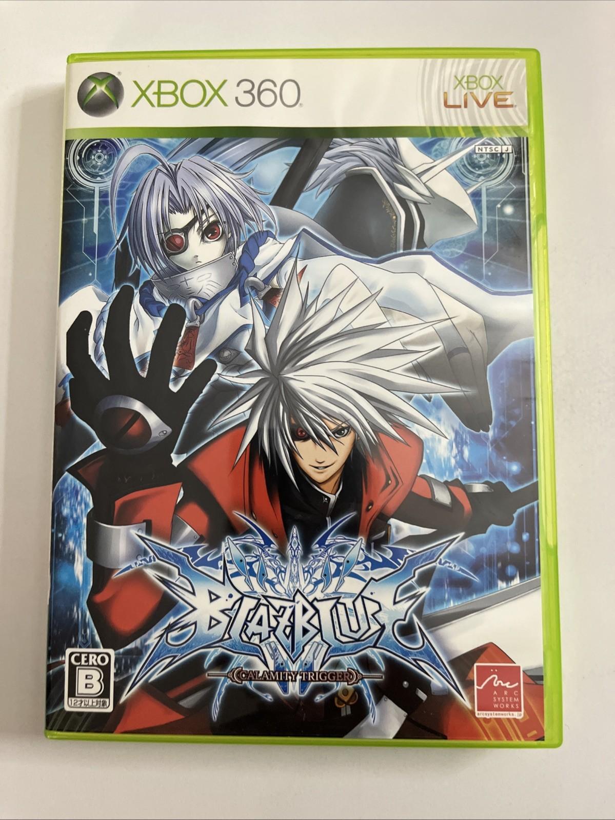 BlazBlue Calamity Trigger 2009 Microsoft XBOX 360 NTSC-J JAPAN Fighting Complete