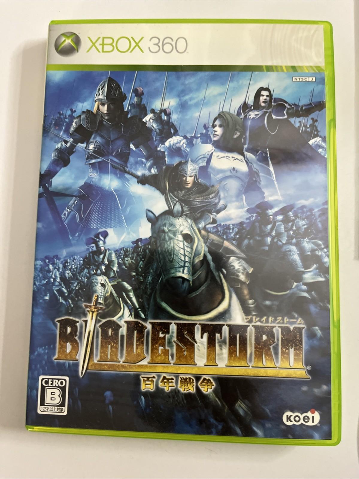 Bladestorm The Hundred Years War 2007 Microsoft XBOX 360 NTSC-J JAPAN Complete