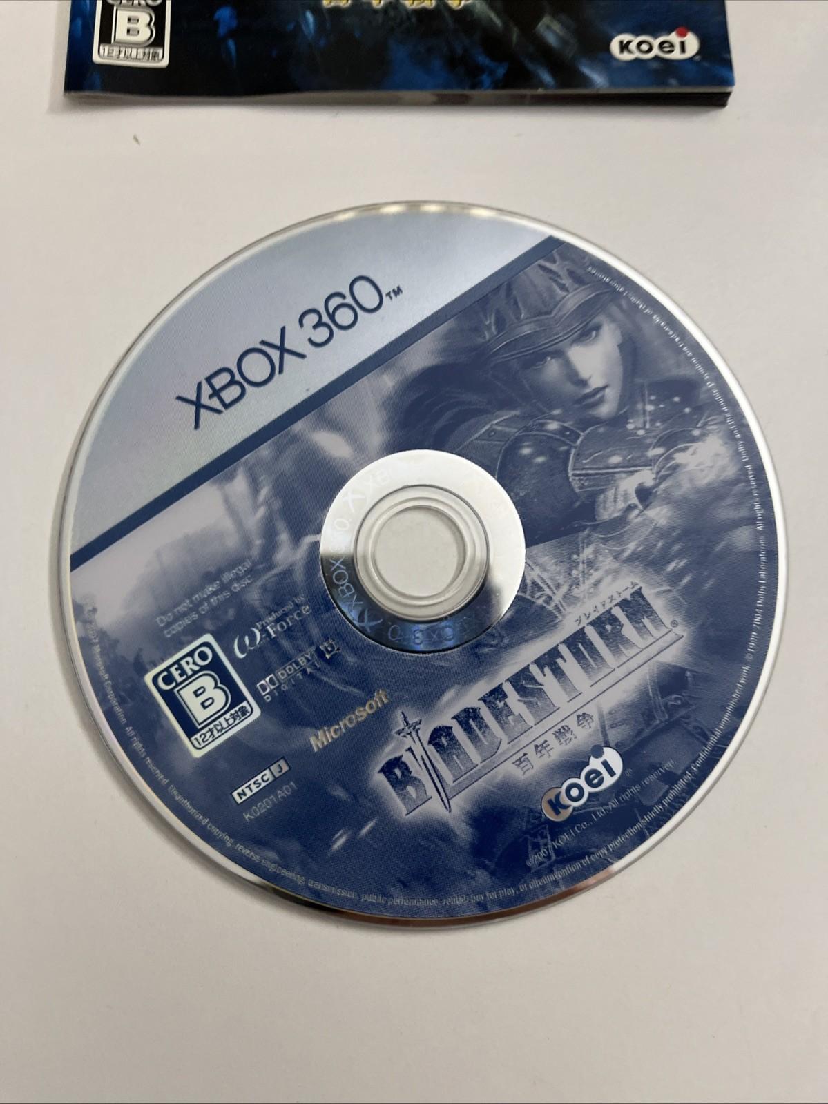 Bladestorm The Hundred Years War 2007 Microsoft XBOX 360 NTSC-J JAPAN Complete