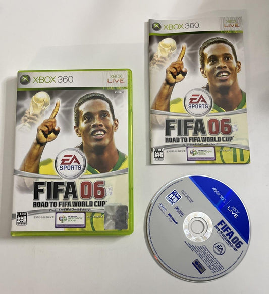 FIFA 06 Microsoft XBOX 360 NTSC-J JAPAN Game Complete