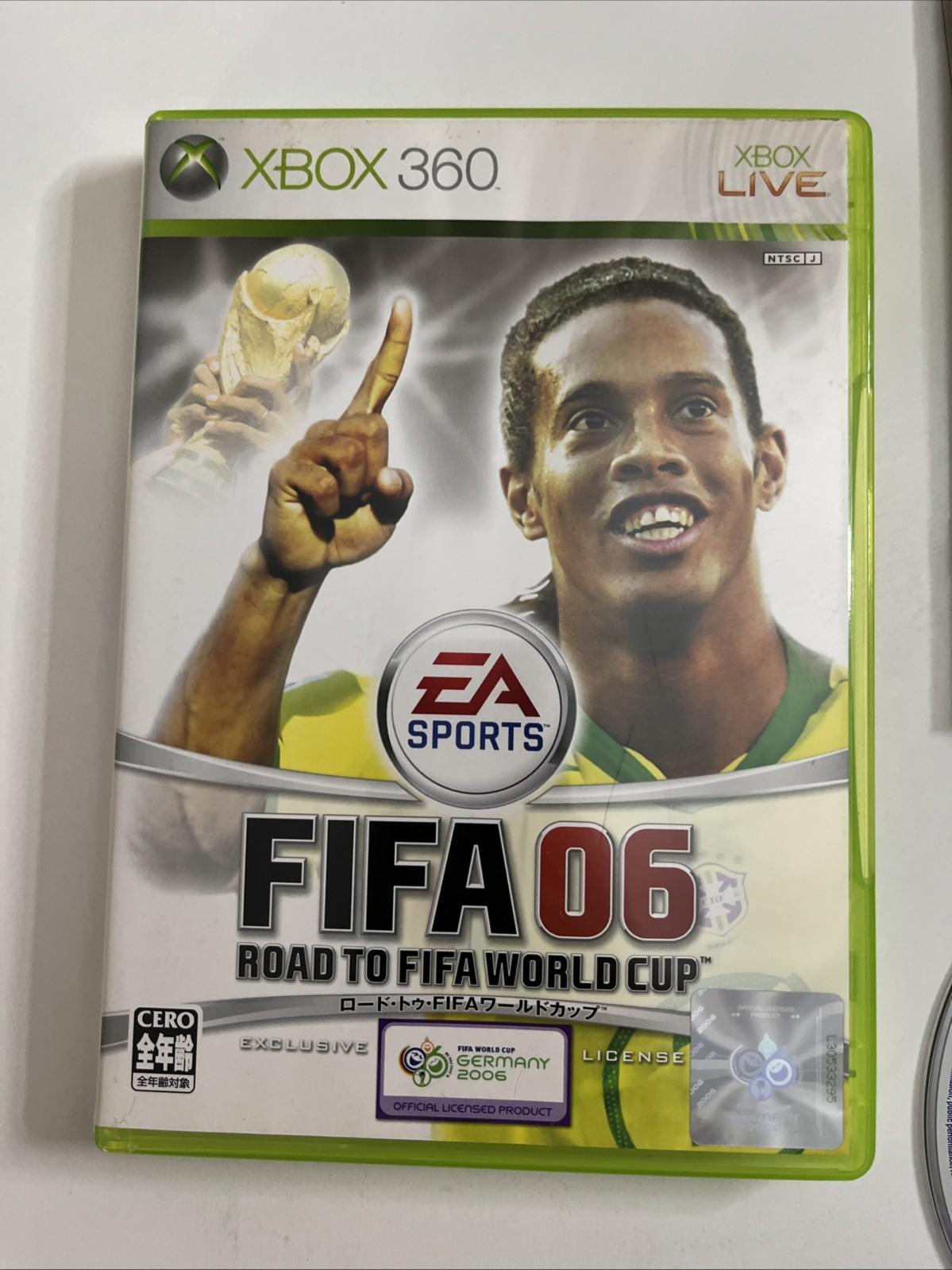 FIFA 06 Microsoft XBOX 360 NTSC-J JAPAN Game Complete